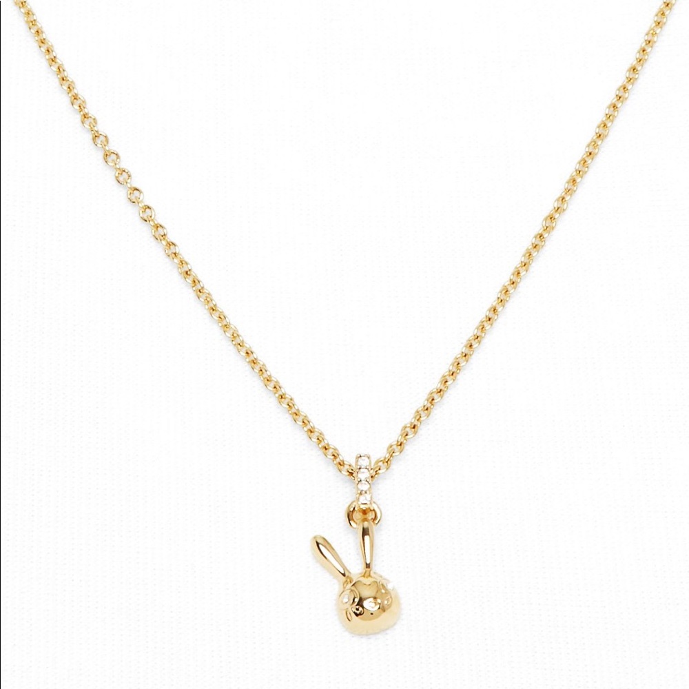Marc by Marc Jacobs bunny pendant necklace